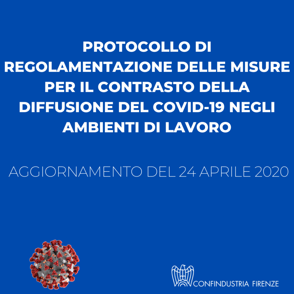 Aggiornamento Protocollo Contrasto Covid In Ambienti Di Lavoro